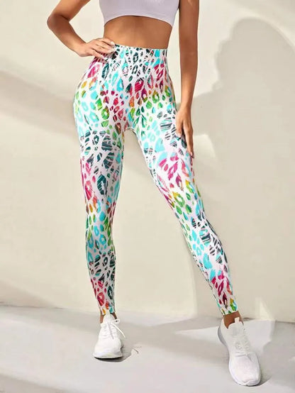 Power Move Seamless Leggings - Tie Dye